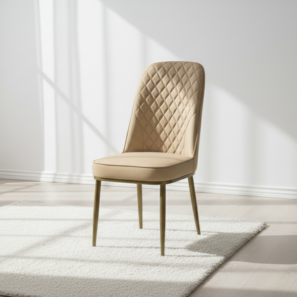Primal - Beige Upholstery Dining Chair
